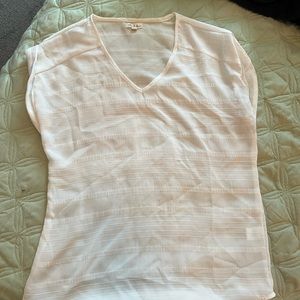 White lightweight blouse